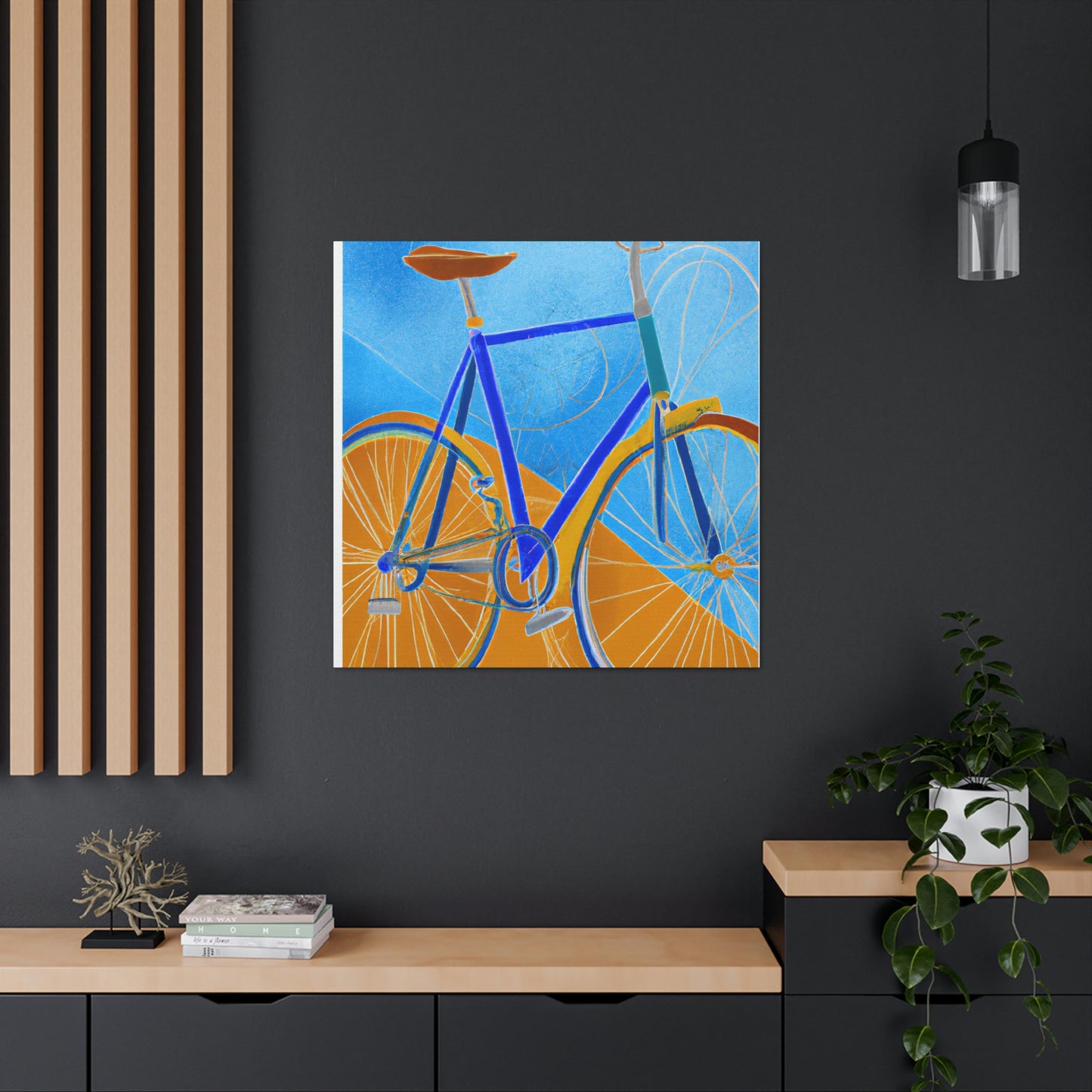 "Speed Through Art Deco" - Canvas