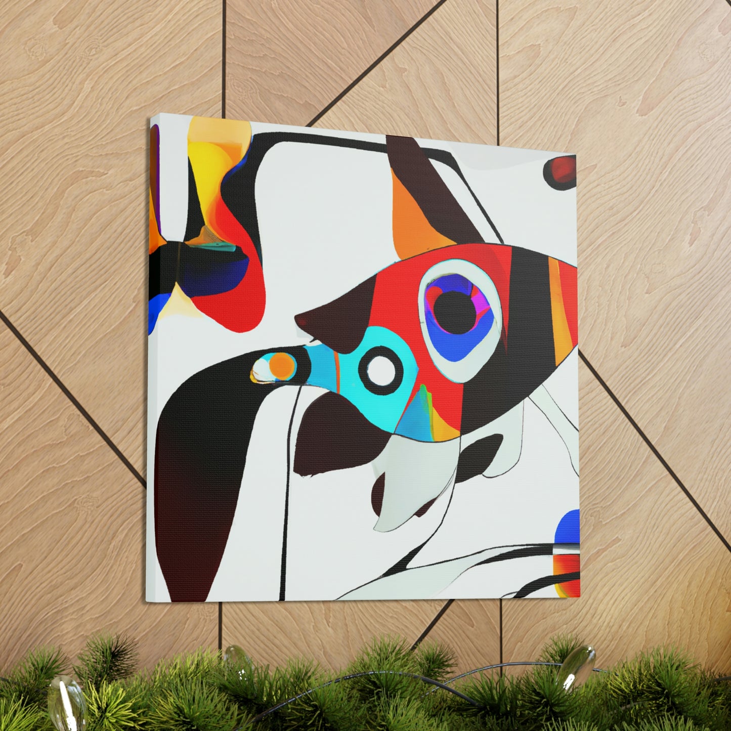 Guppy in Art Deco - Canvas