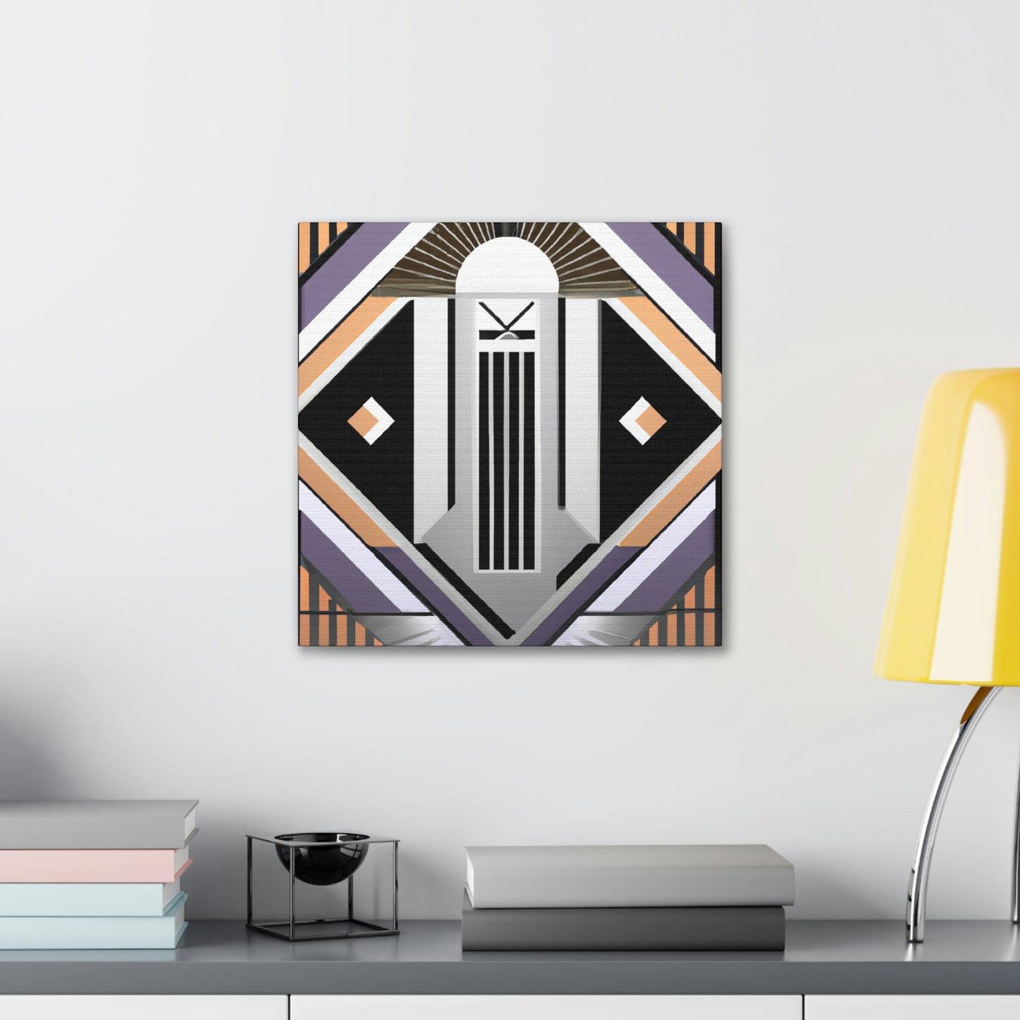 Dazzling Deco Splendor - Canvas