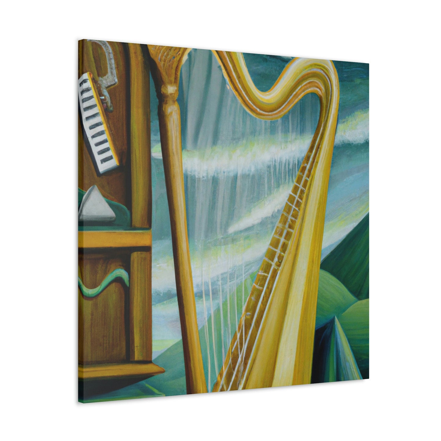 Harp of Dreams Unbound - Canvas