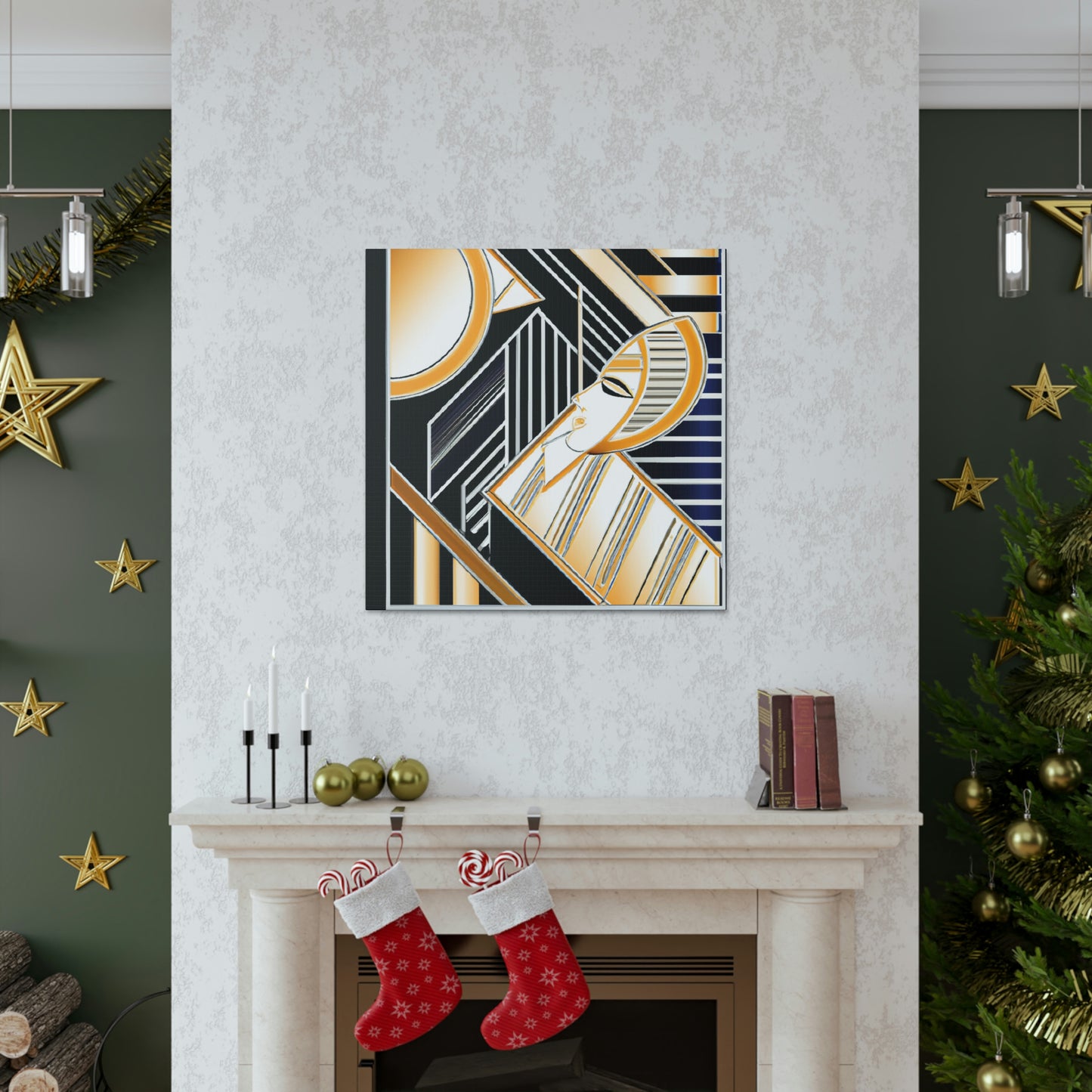 Dazzling Jazz Illumination - Canvas