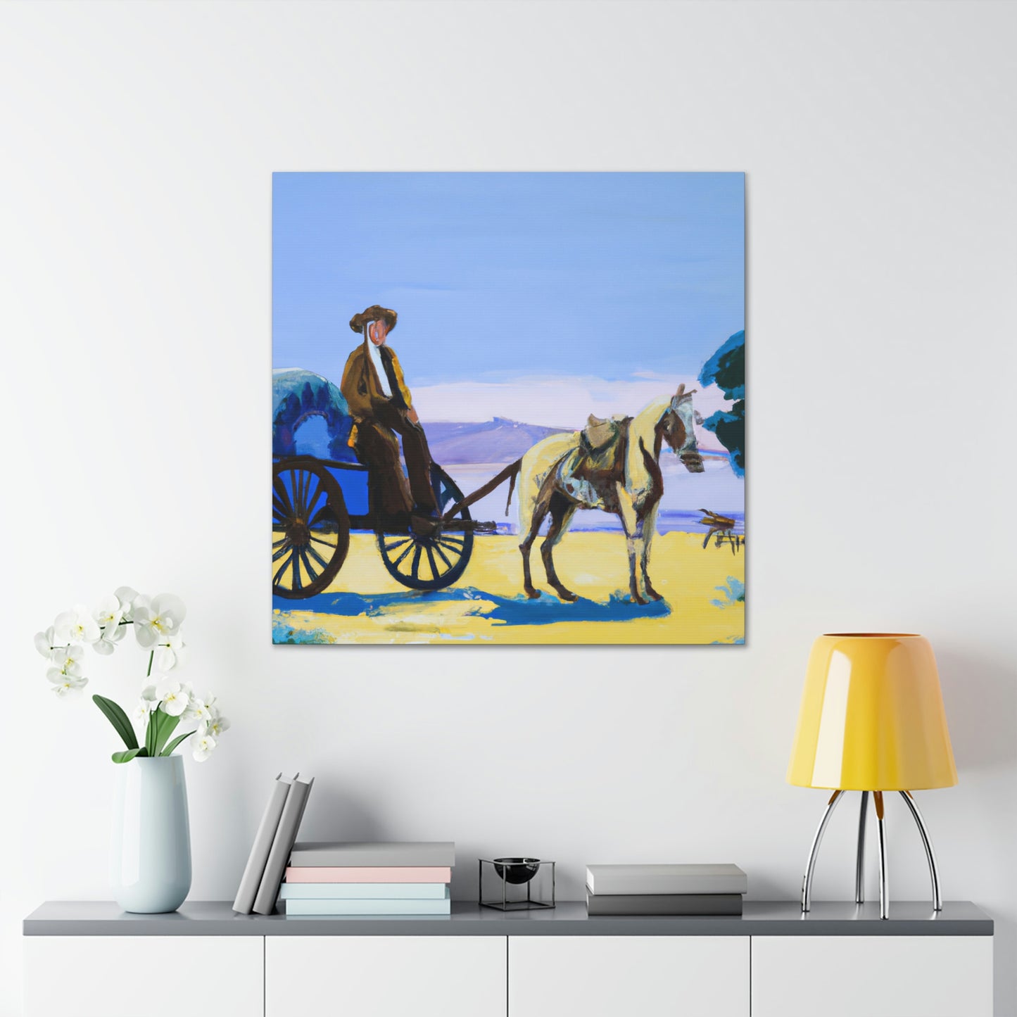 Stagecoach of Dreams - Canvas