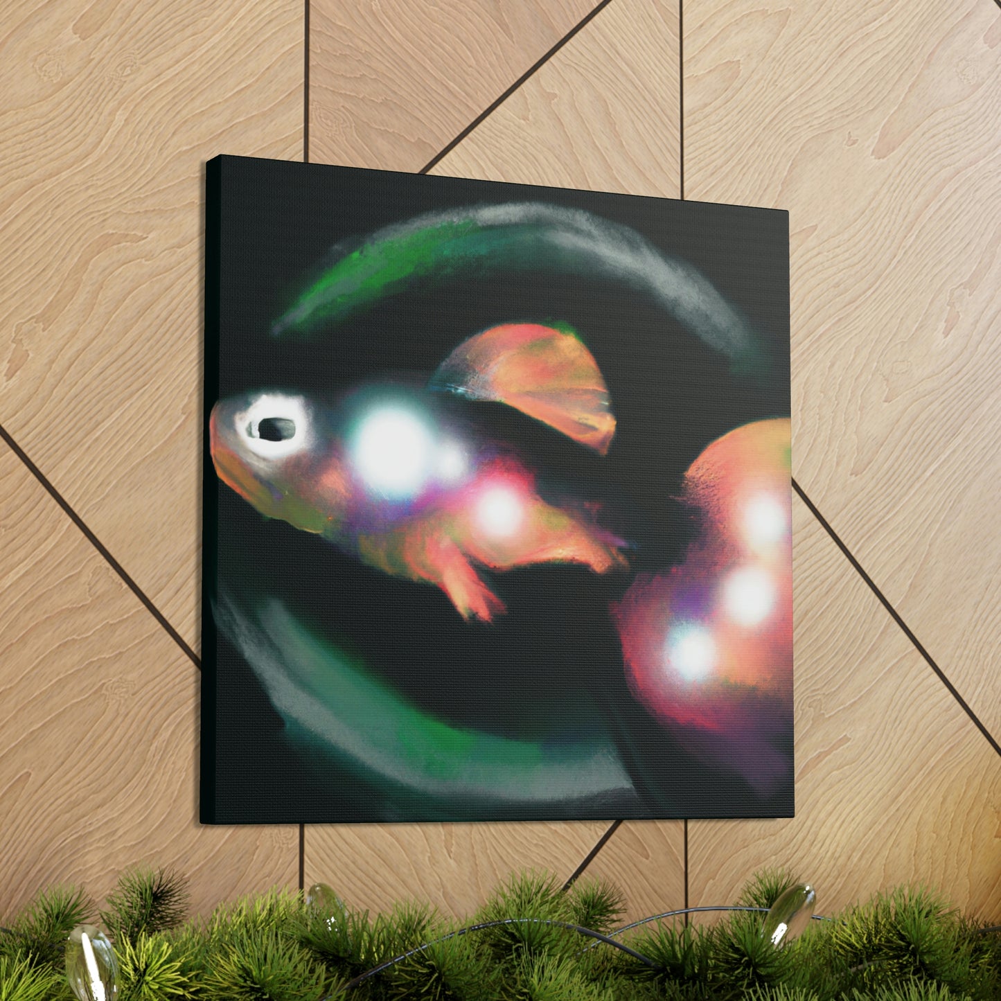 Killifish in Minimalism - Canvas