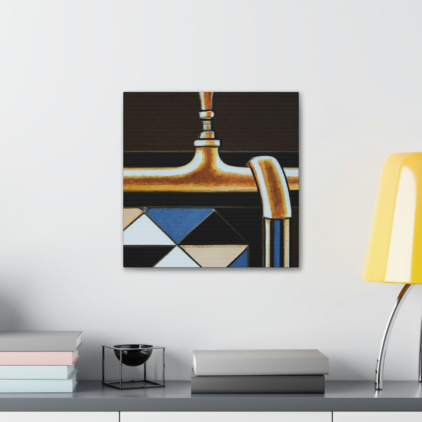 "Dancing Art Deco Bar" - Canvas