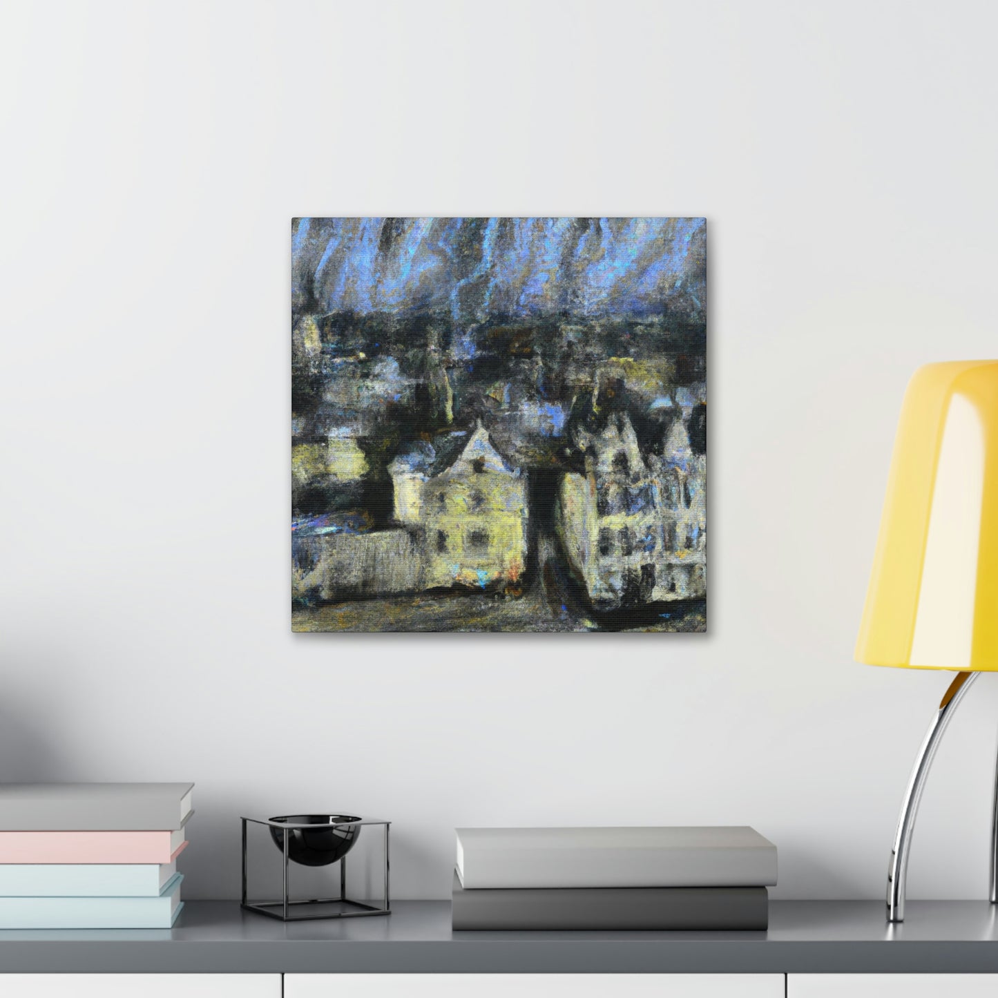 "Victorian Dreamscape Portrayal" - Canvas