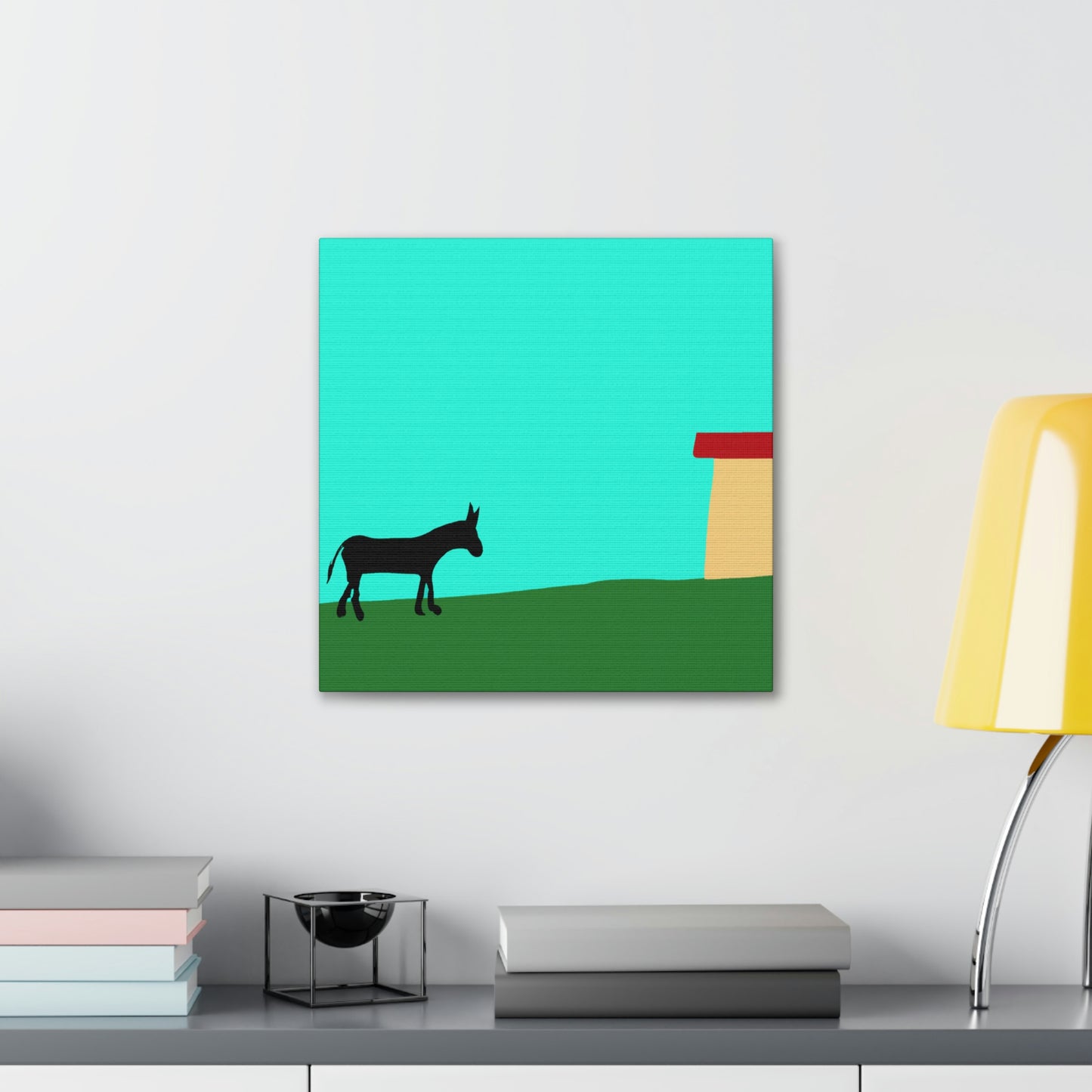 Mules in Simplicity - Canvas