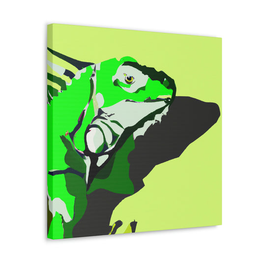 Iguanas in Stillness - Canvas