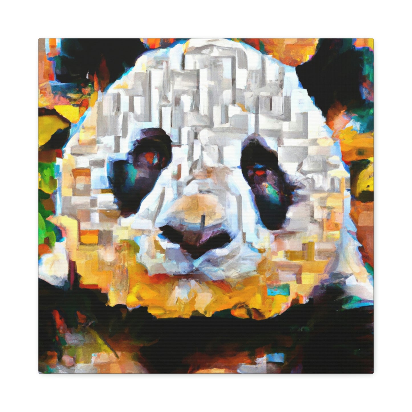 Giant Panda Wonderland - Canvas