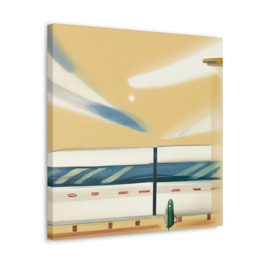 Train in a Dreamscape - Canvas