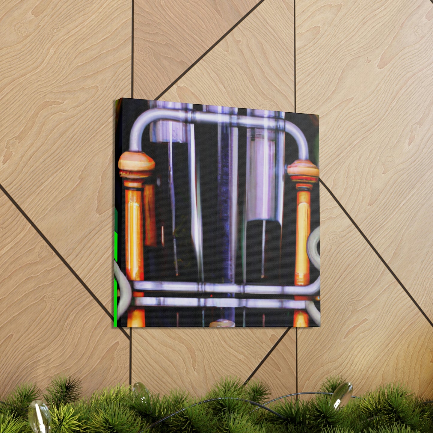 "Test Tubes Panorama" - Canvas