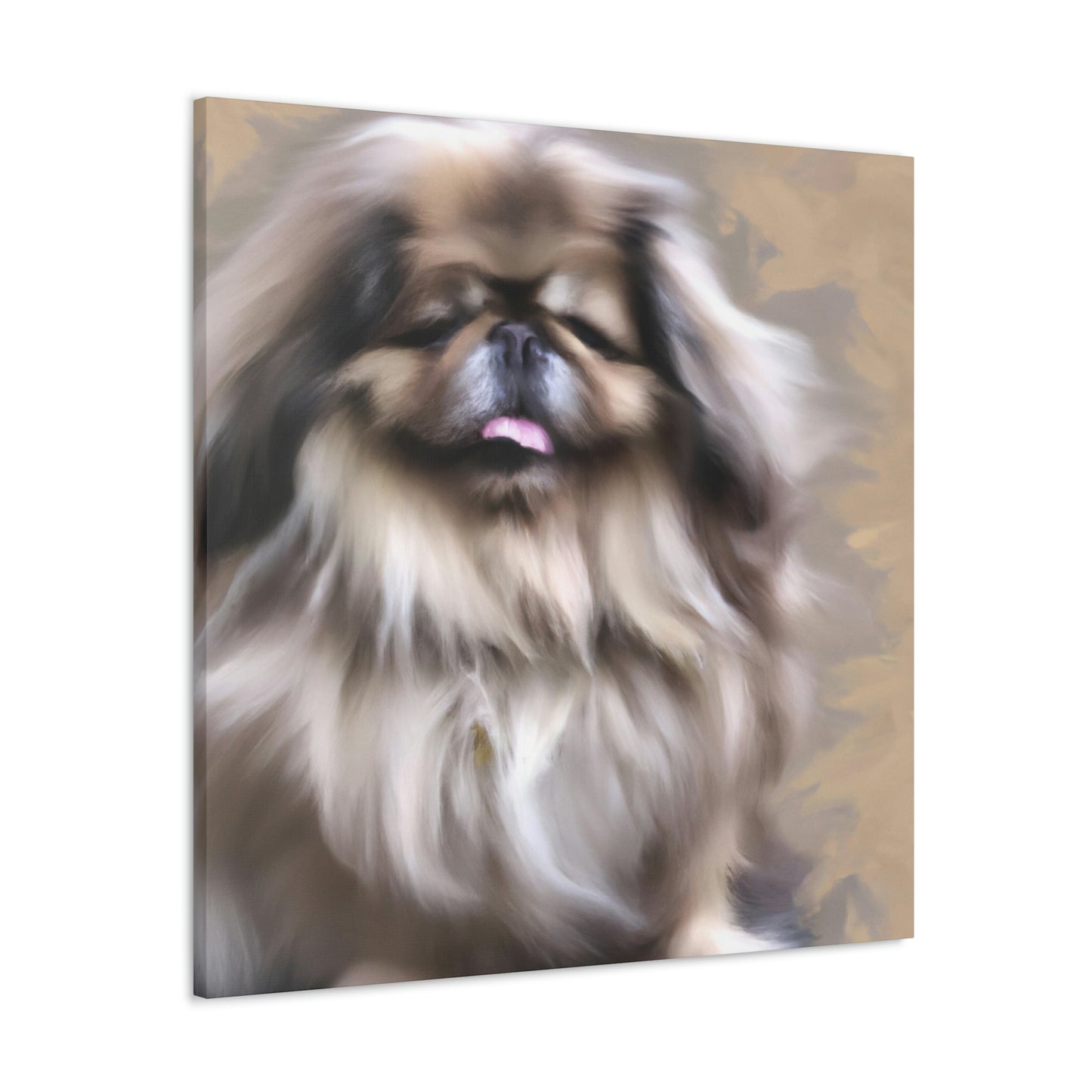 "Pekingese at Playtime" - Canvas