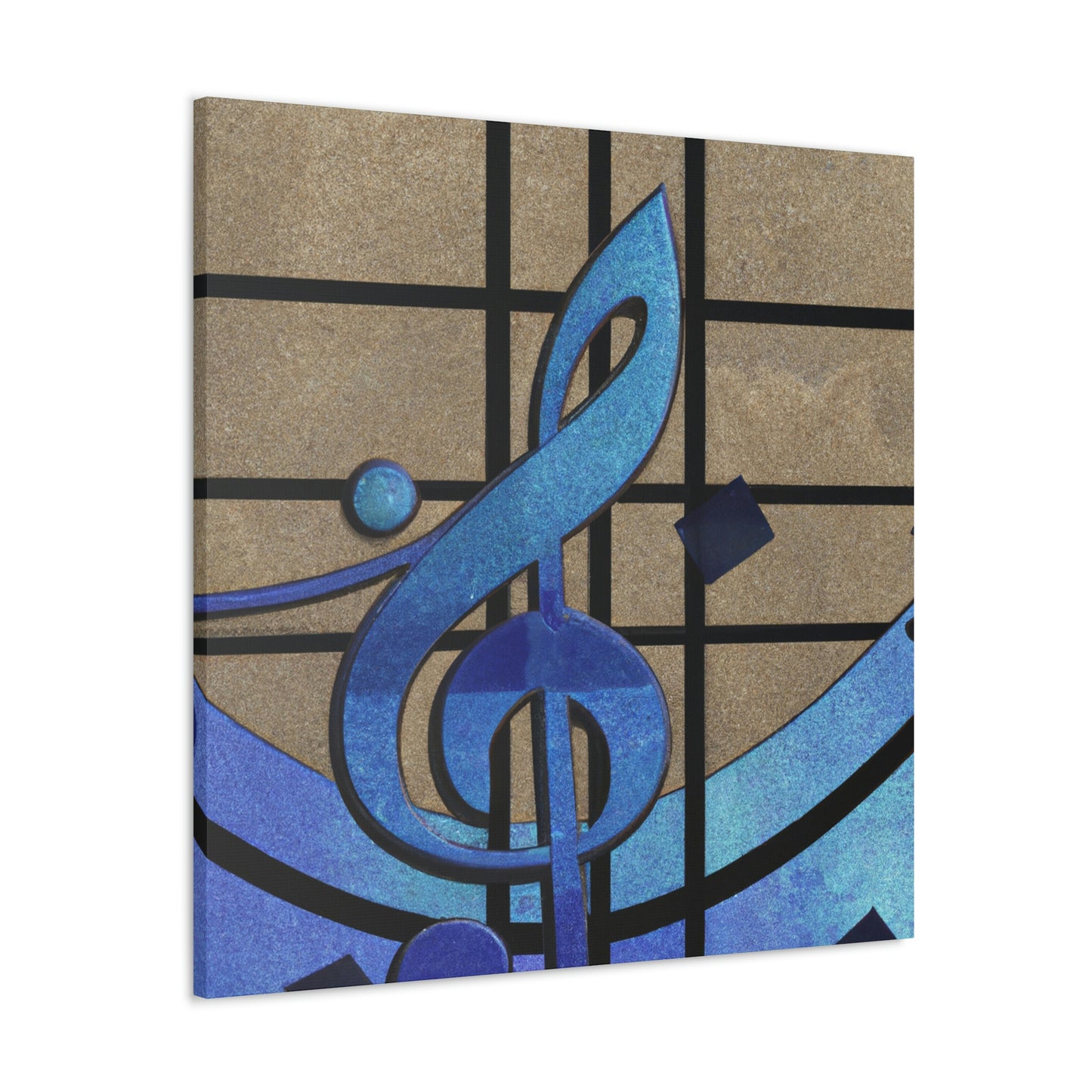 "Symphony of Melody Notes" - Canvas