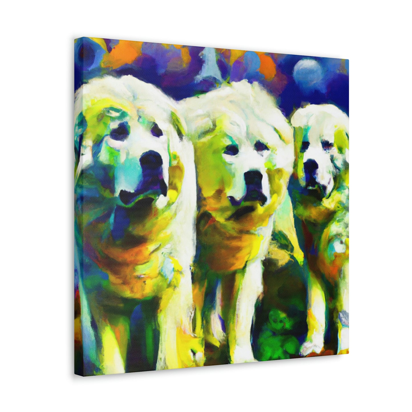 Great Pyrenees Mystery - Canvas