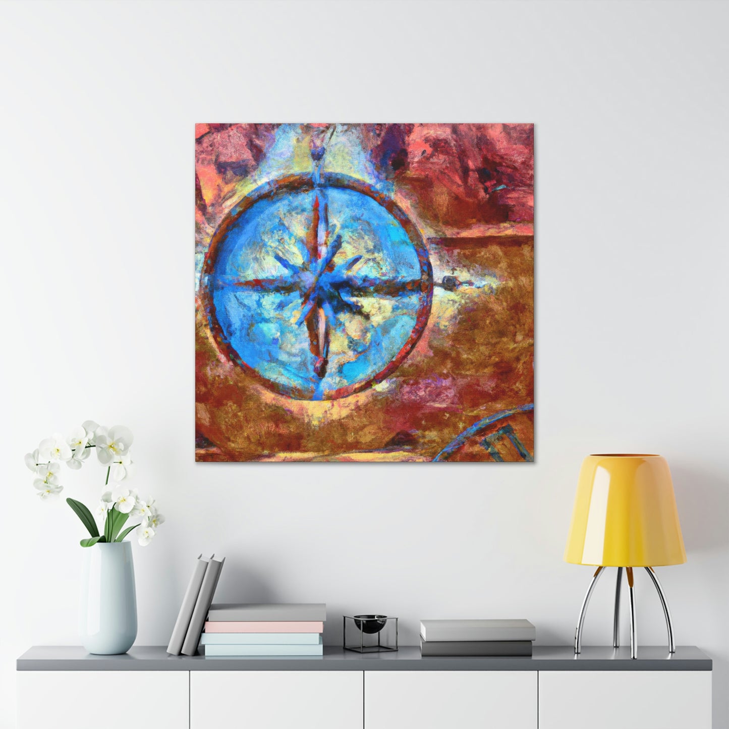 "Compass of Direction" - Canvas