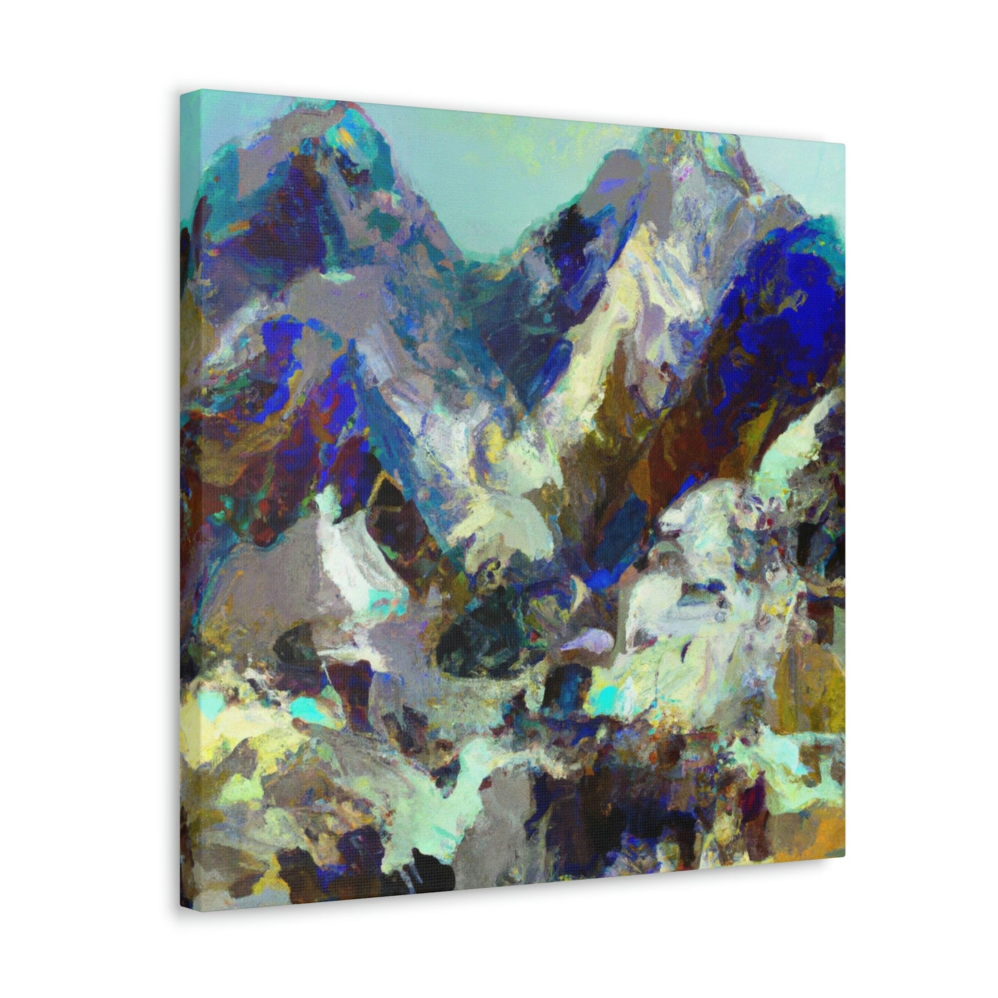 "Mountain Majesty Awaits" - Canvas