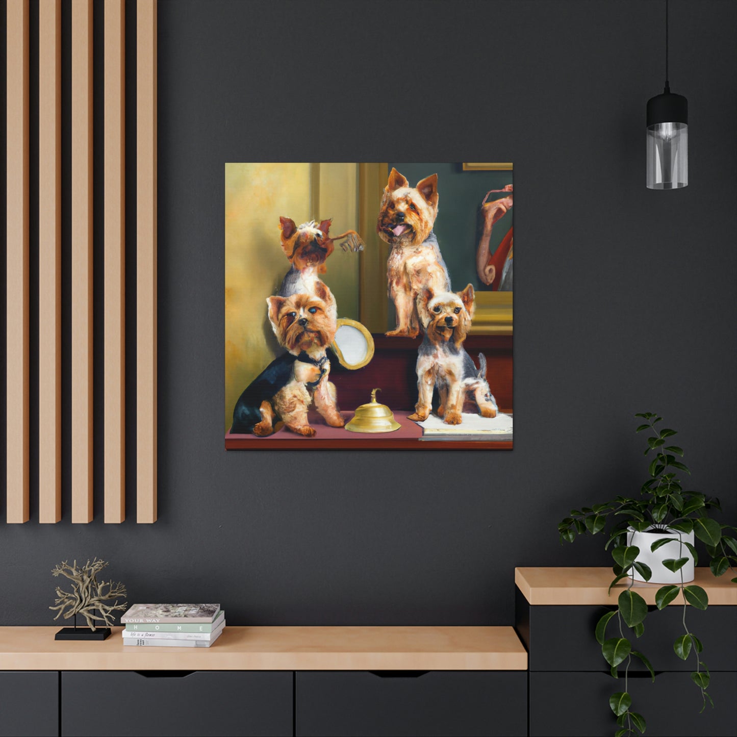 Yorkshire Terrier Majesty - Canvas