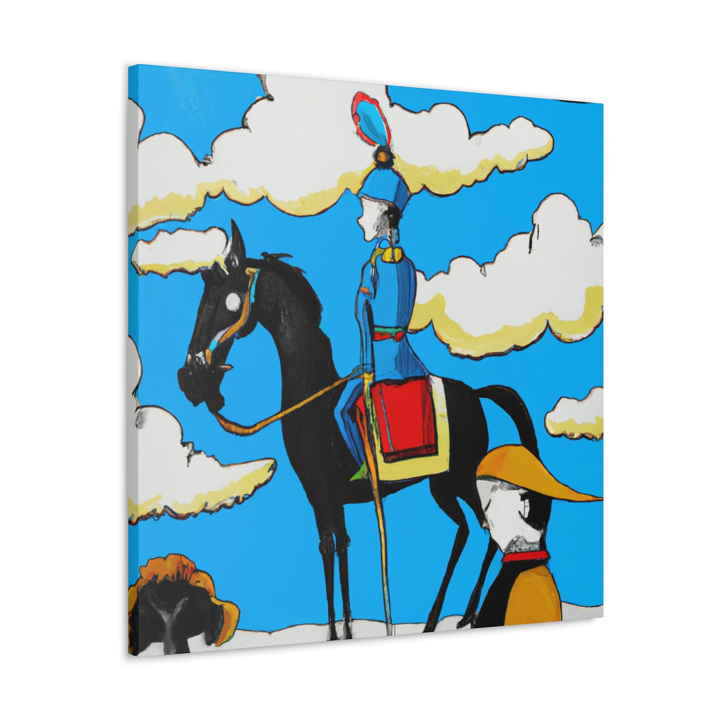 Cavalryman's Surreal Dream - Canvas