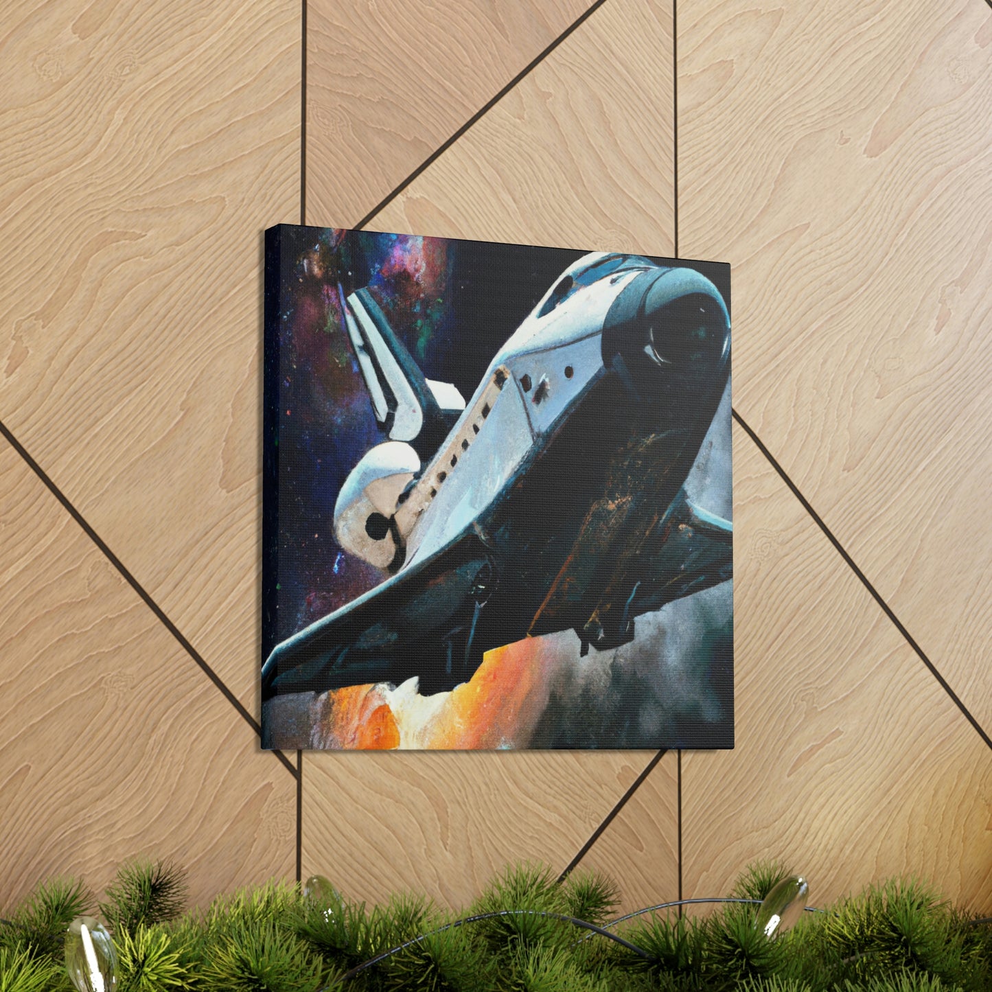 "Space Shuttle Dreaming" - Canvas