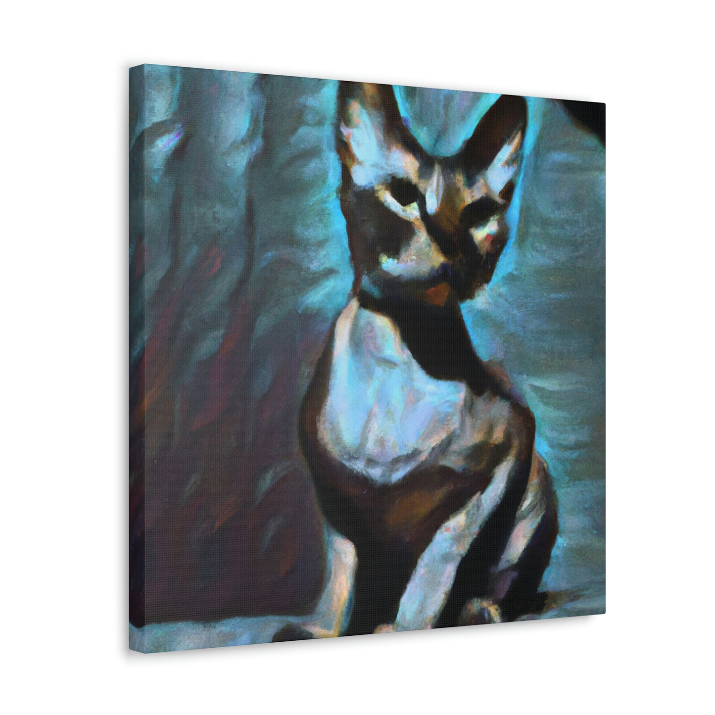 Feline Fauvist Fantasy - Canvas