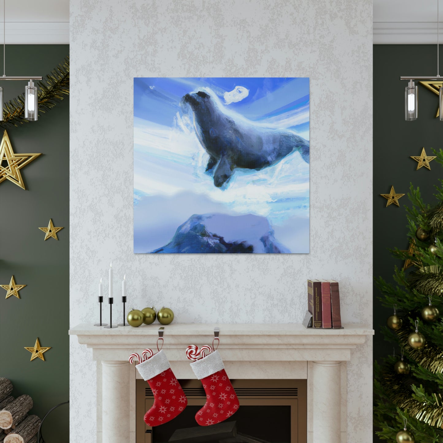 Harp Seal Ballet Dance - Canvas