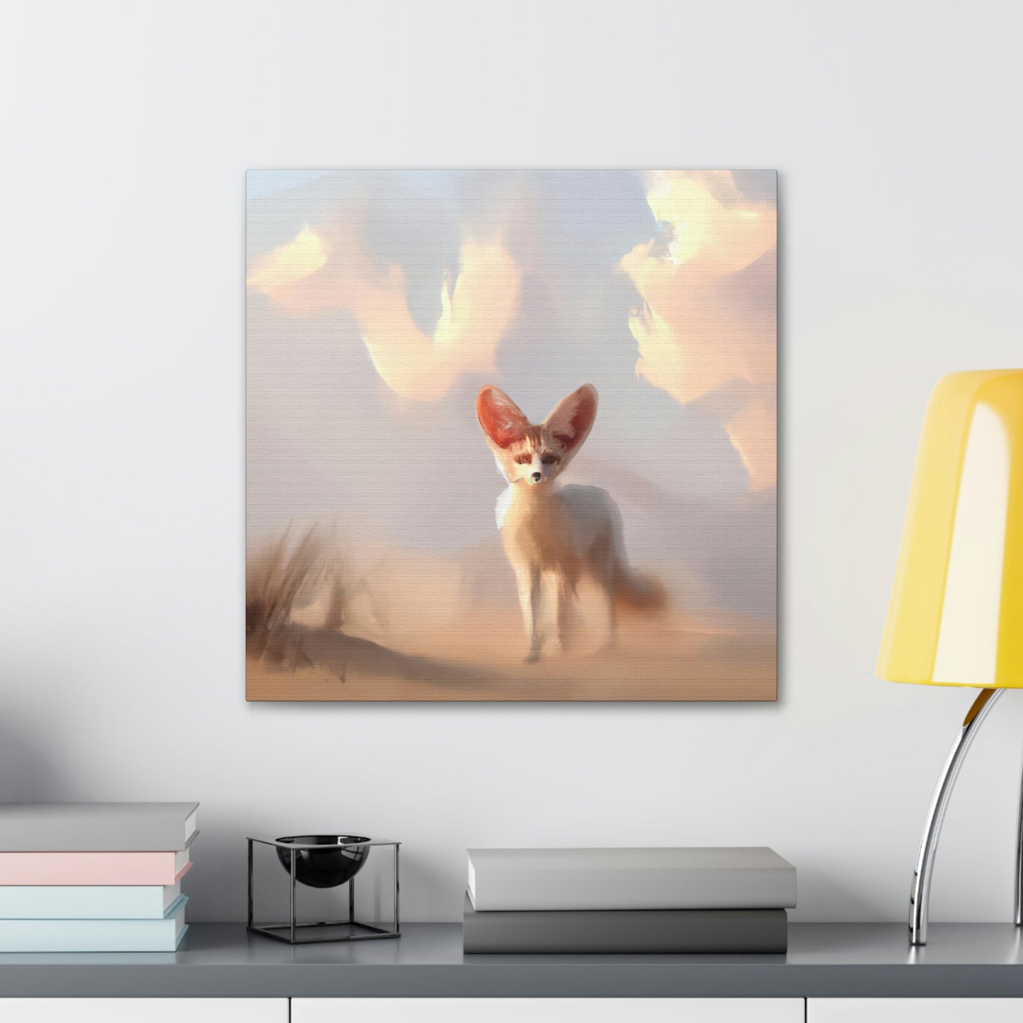 Fennec Fox Reflection - Canvas