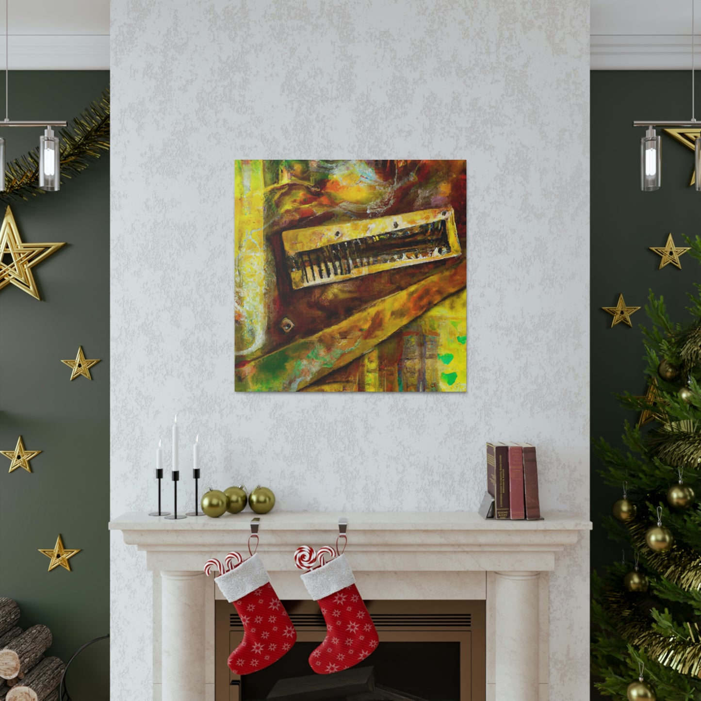 Harmonica Melody Music - Canvas