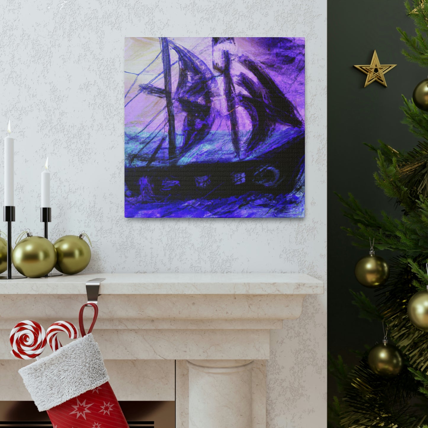 "The Calm Sea Voyage" - Canvas