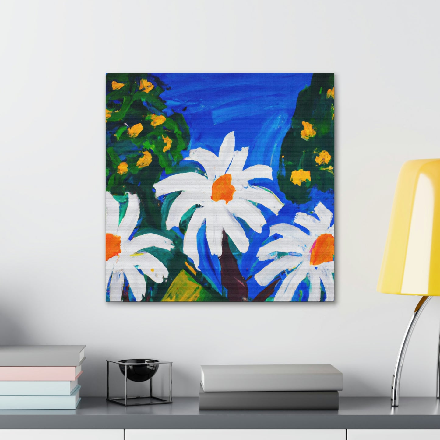 Daisy - Expressionistic Dream - Canvas