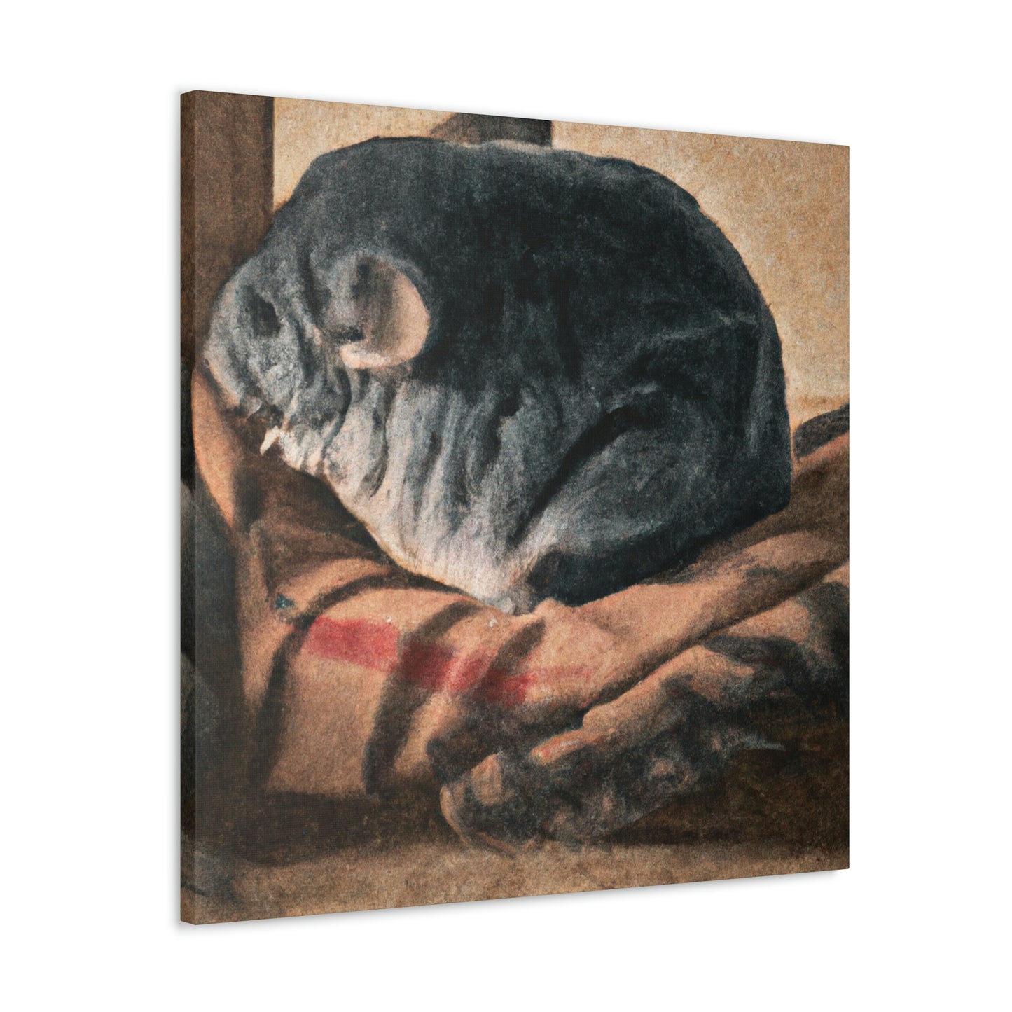 "Chinchilla in Dreamscapes" - Canvas