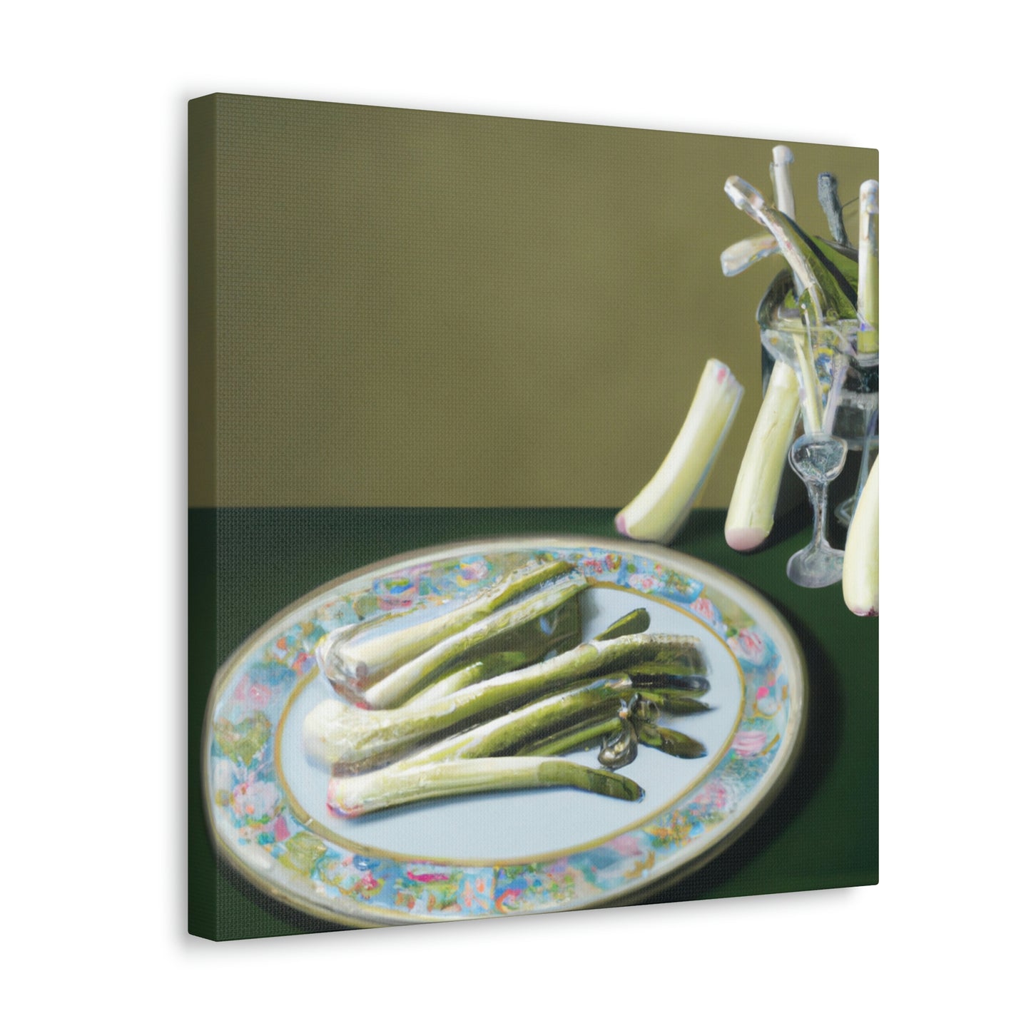 "The Asparagus Harvest" - Canvas