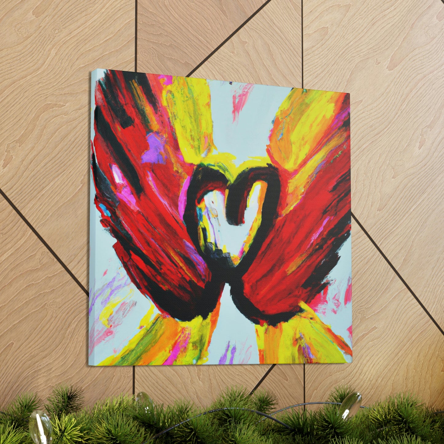 Love's Angelic Wings - Canvas