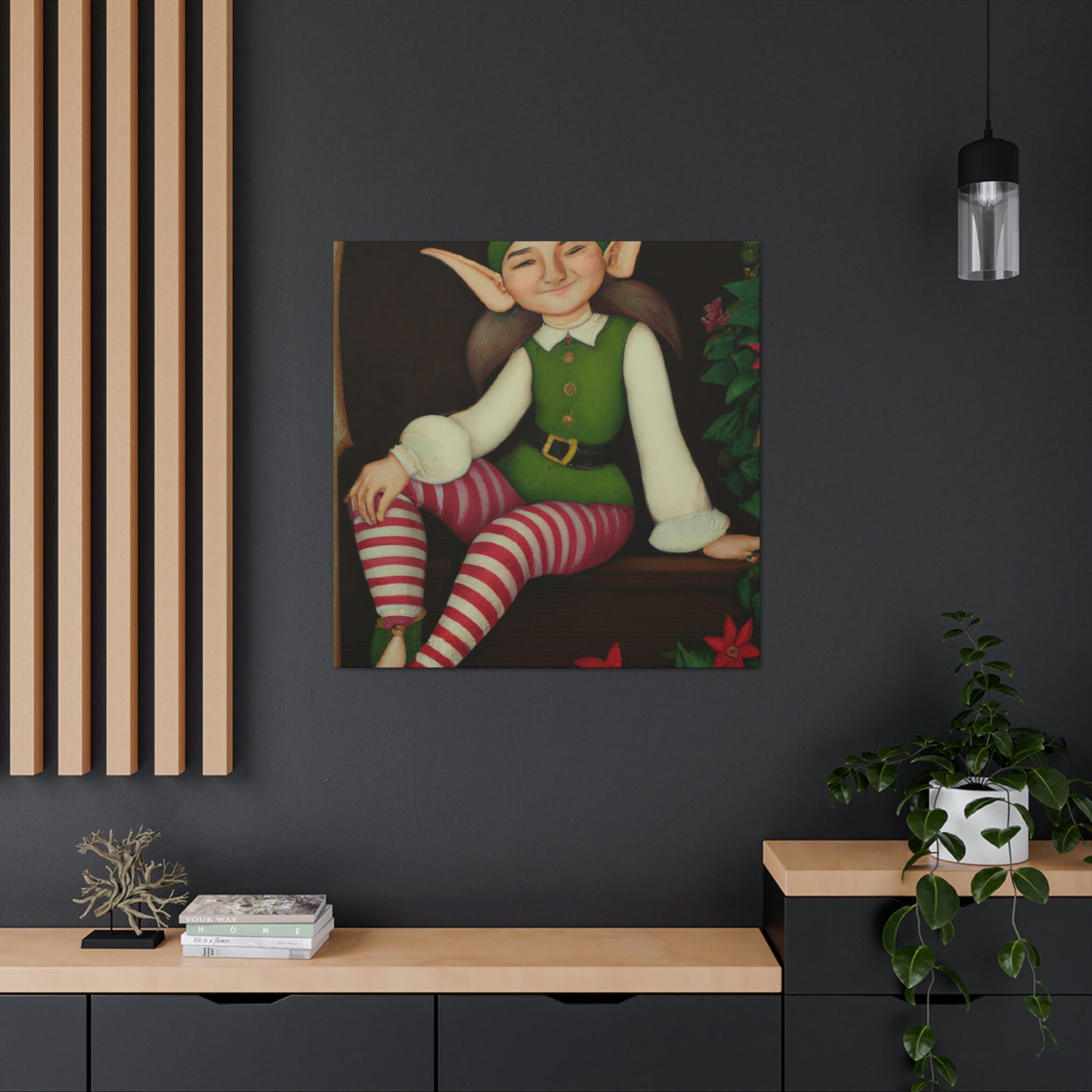 Elf in the City - Canvas