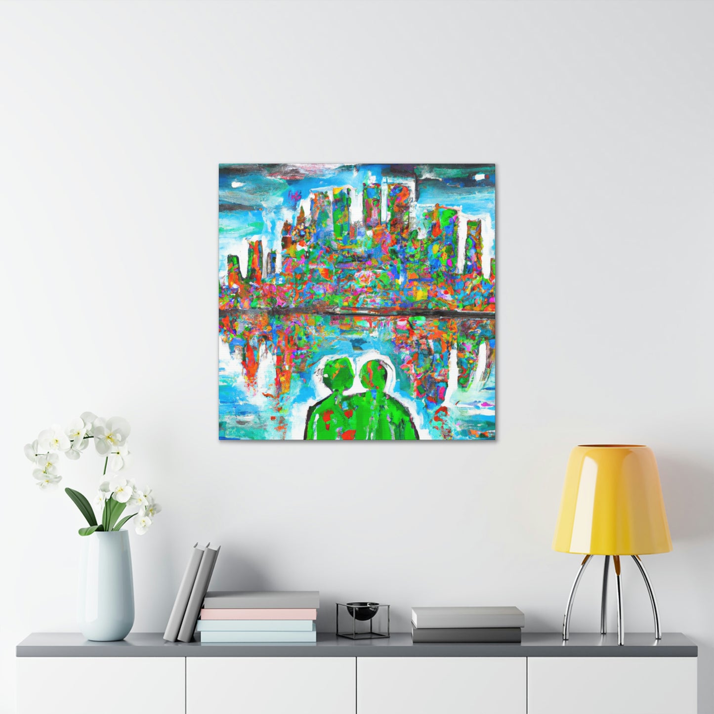 Love in the City - Canvas