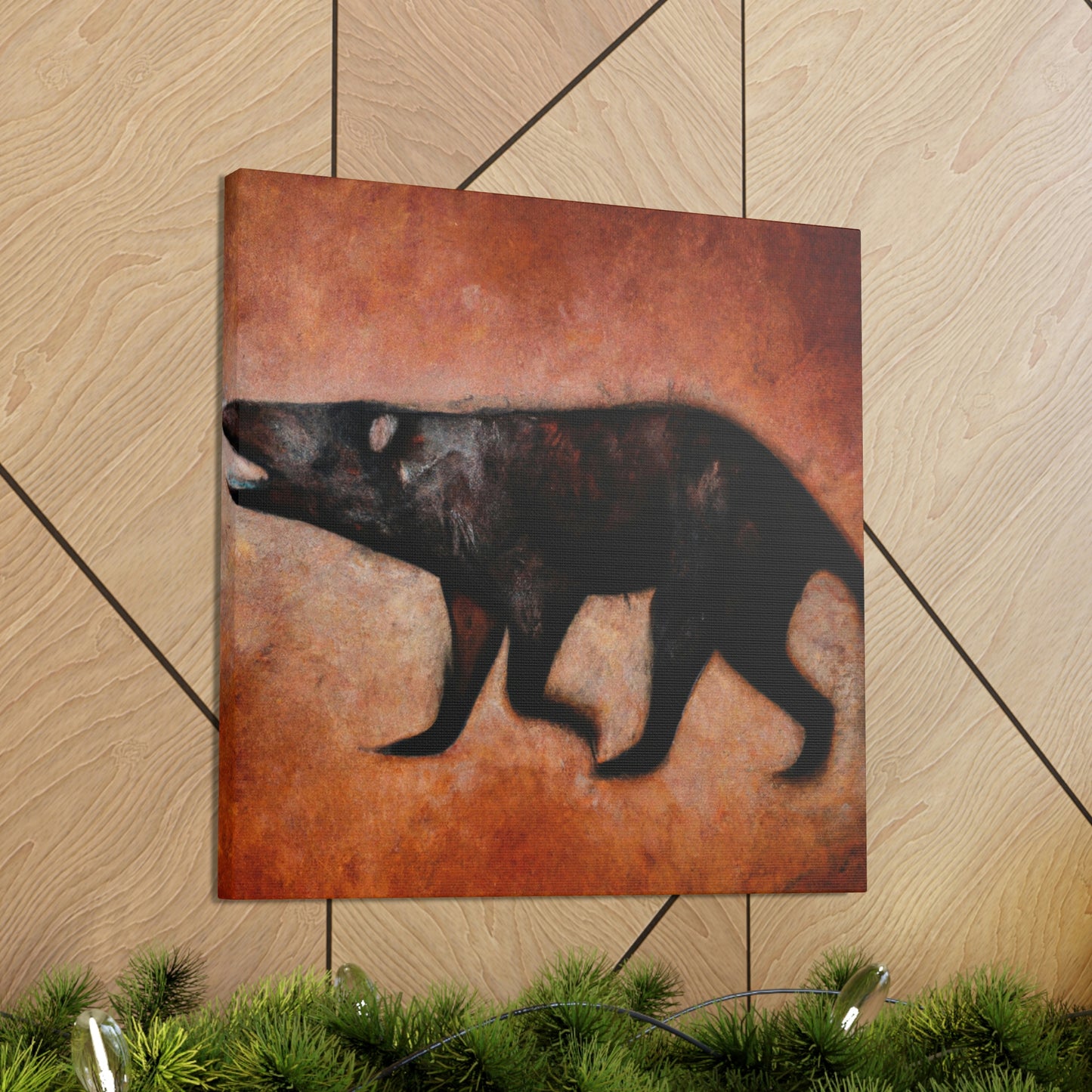 "Tasmanian Devil: Abstract" - Canvas