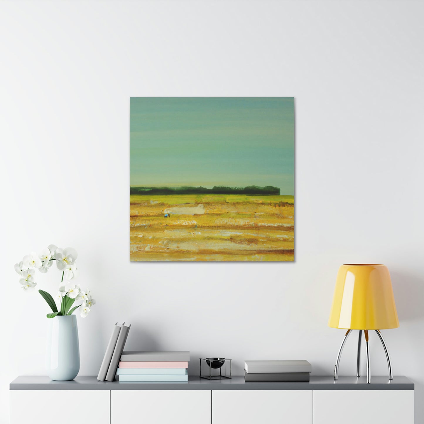 "Corn Field Minimalism" - Canvas