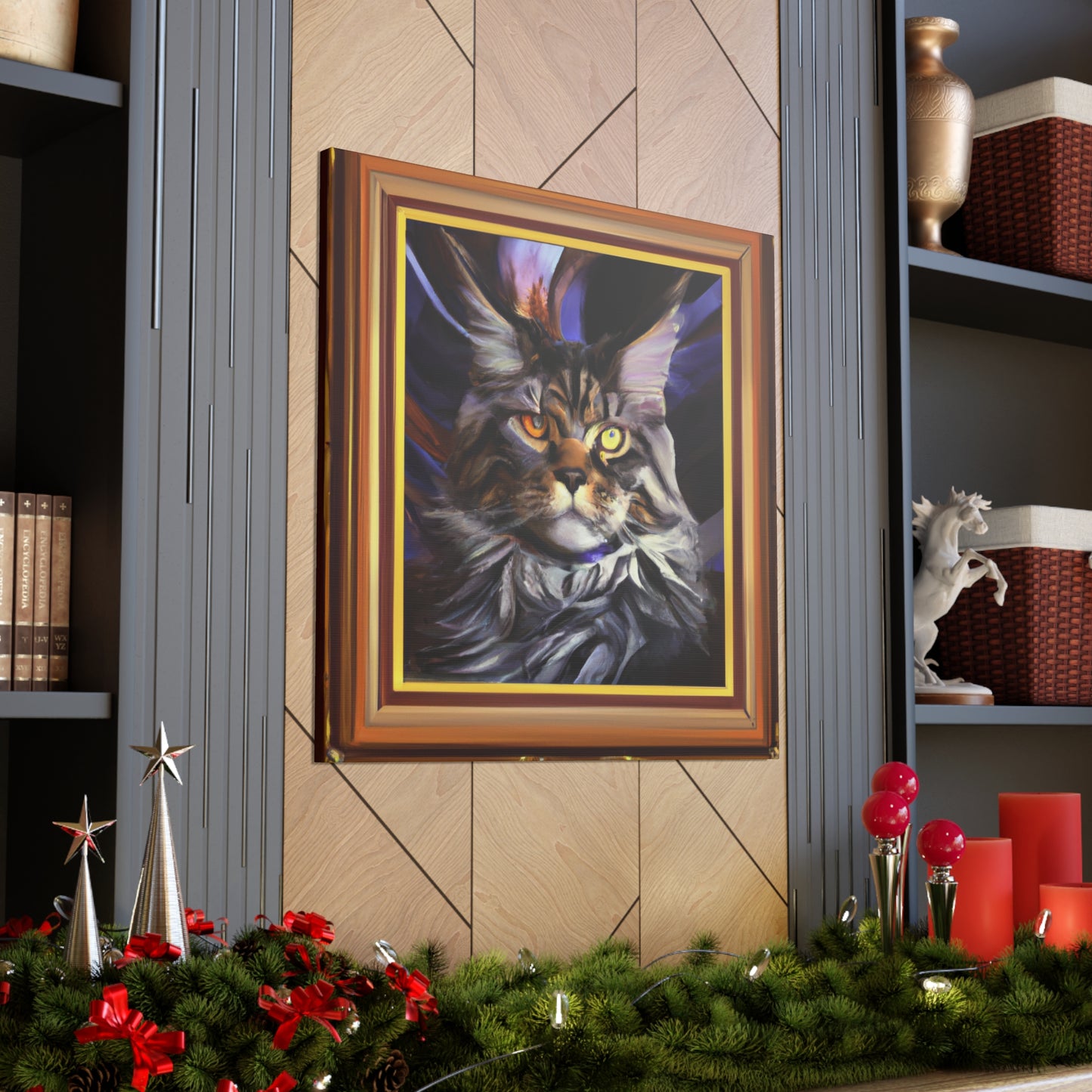 Creative Feline Splendor - Canvas