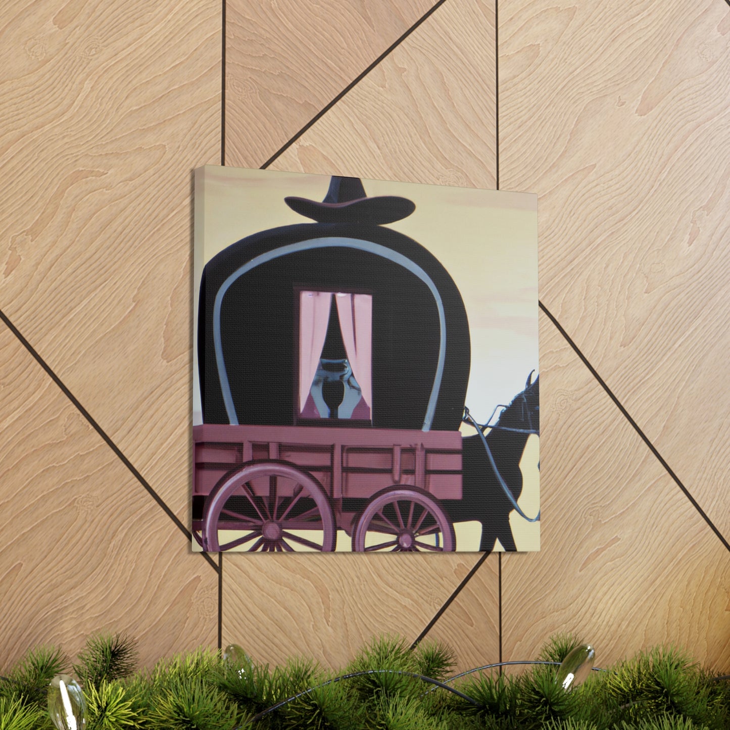 "Artful Chariot's Journey" - Canvas