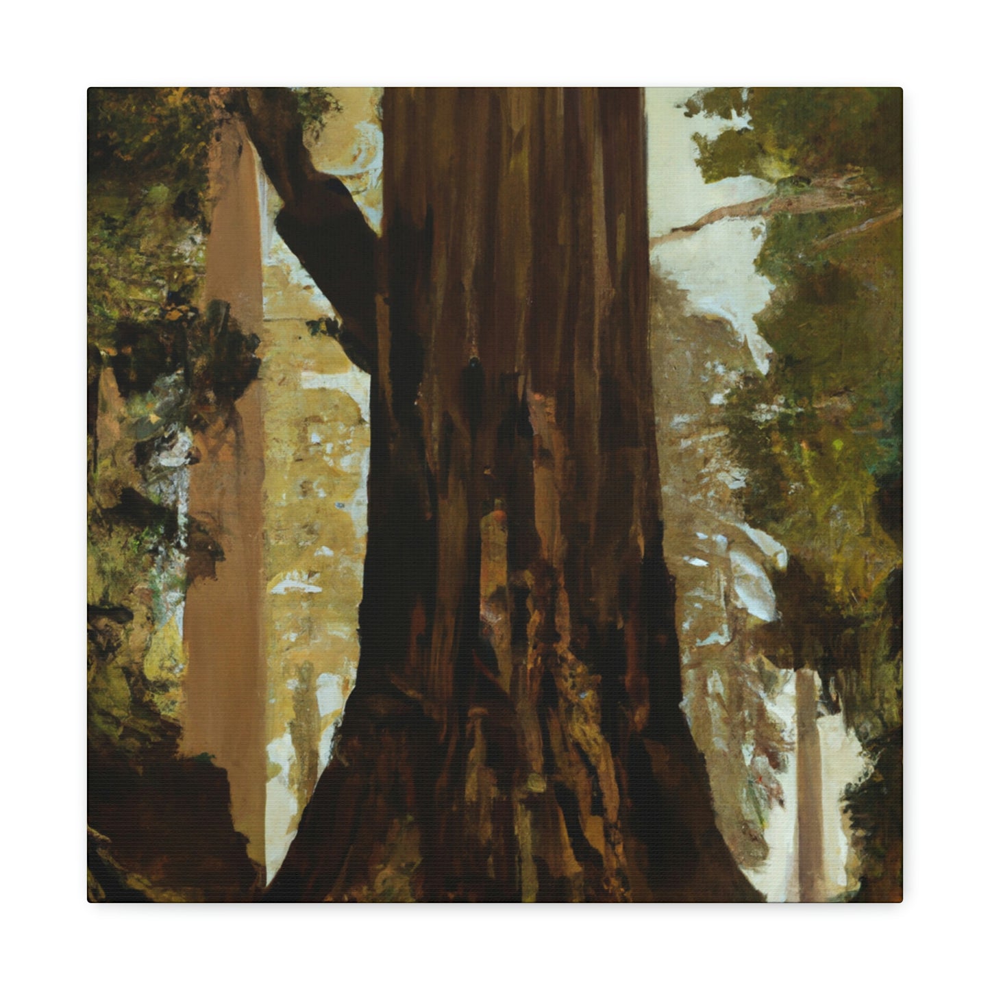 "Redwood's Eternal Splendor" - Canvas