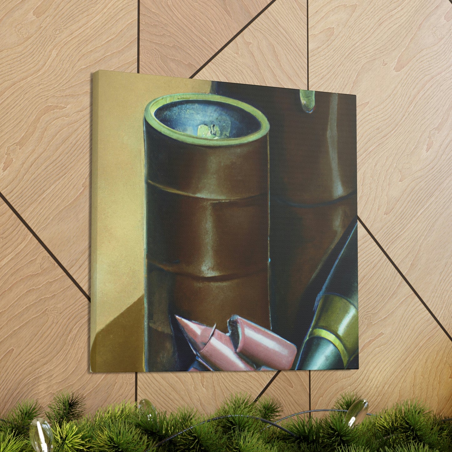 "Ammo of War Armory" - Canvas