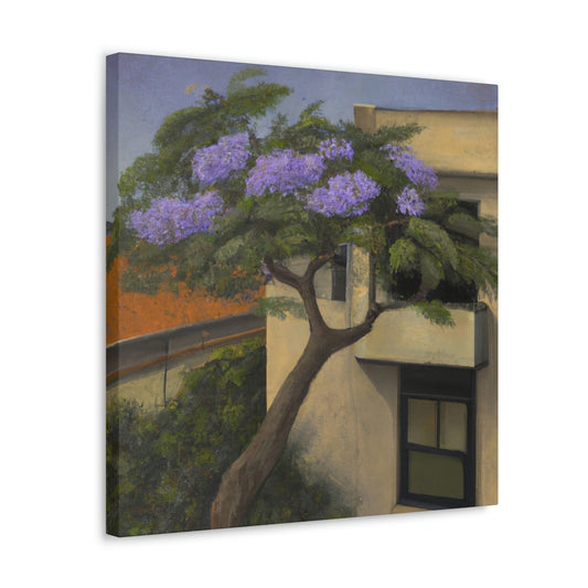 Jacaranda in Expressionism - Canvas