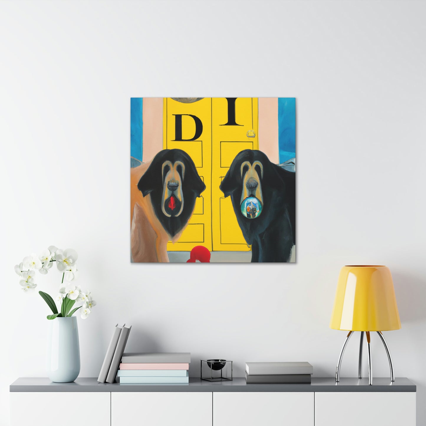 Tibetan Mastiff Opulence - Canvas