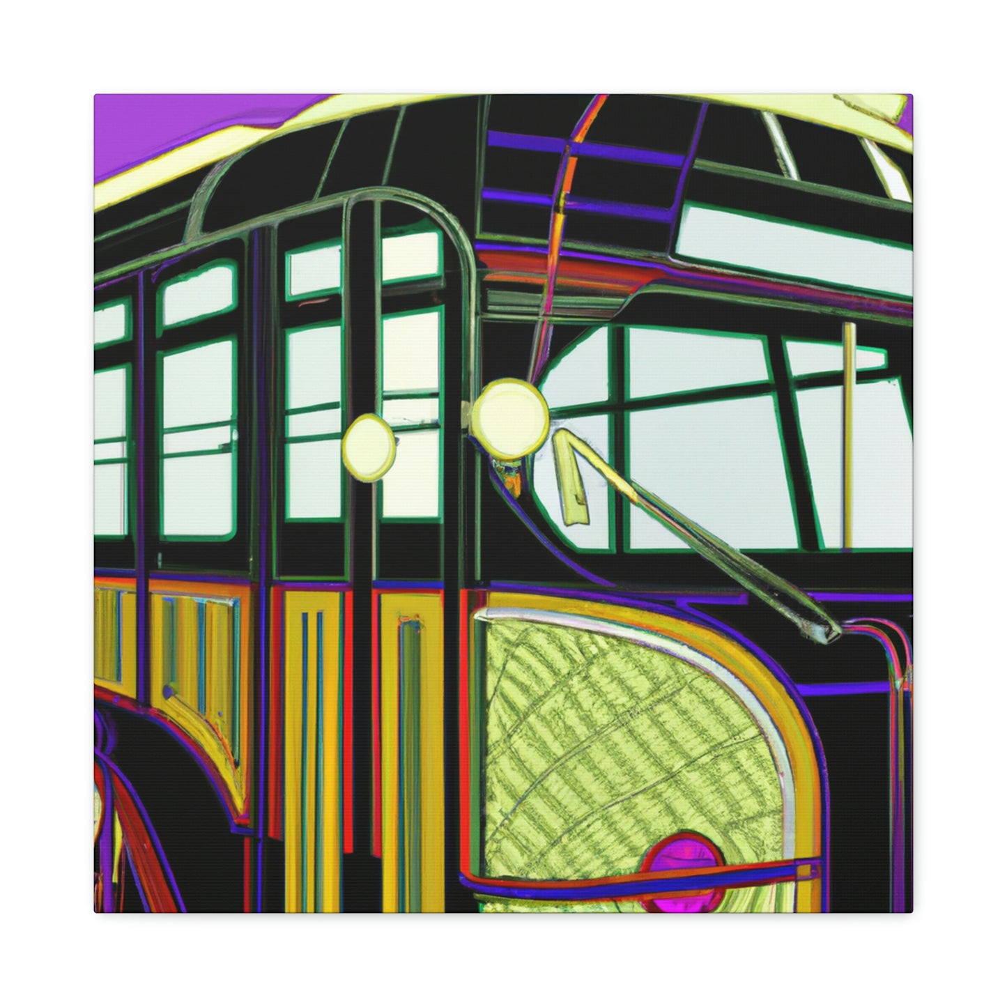 Bus of the Jazz Age - Canvas