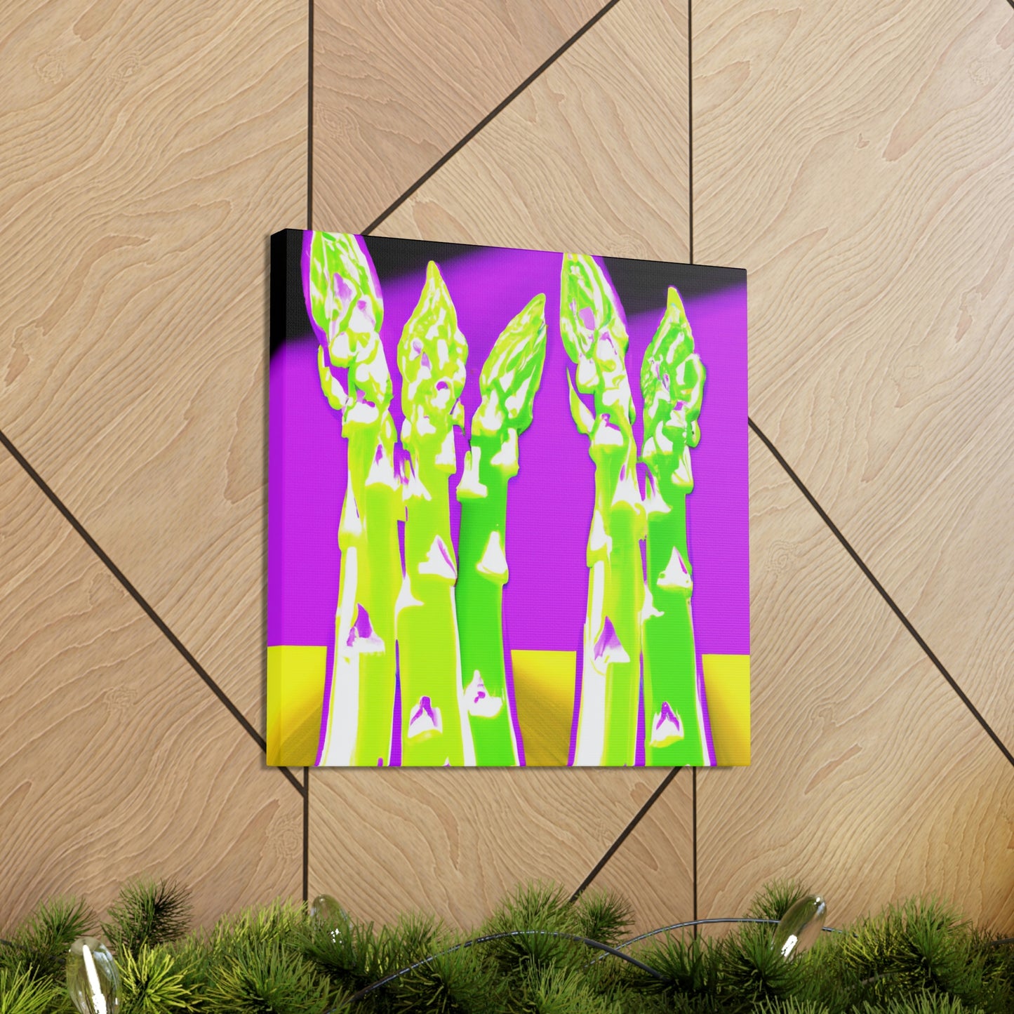 Asparagus Pop Explosion - Canvas