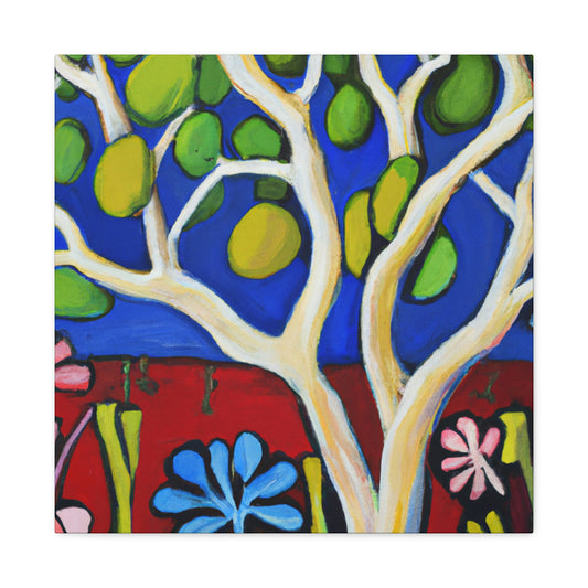 Dogwood in Bloom. - Canvas