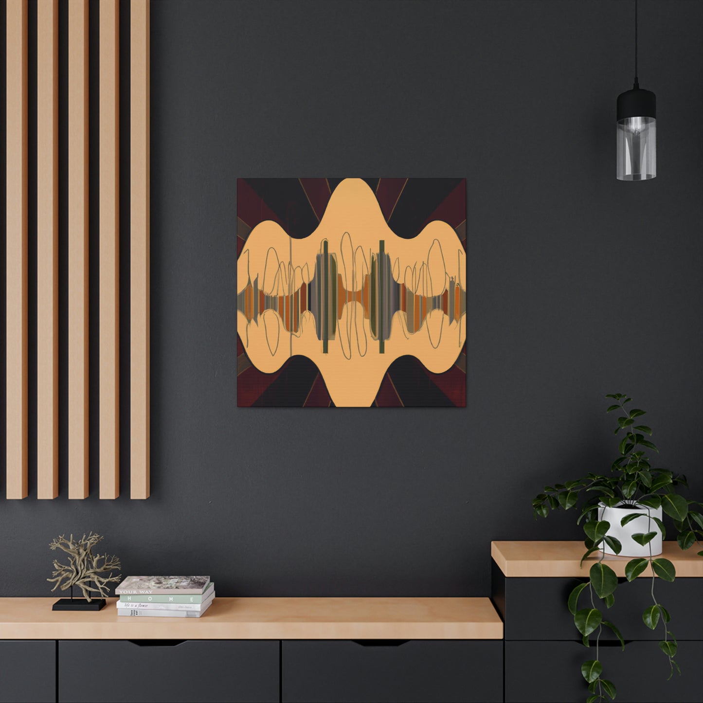 "Sing of Sound Waves" - Canvas