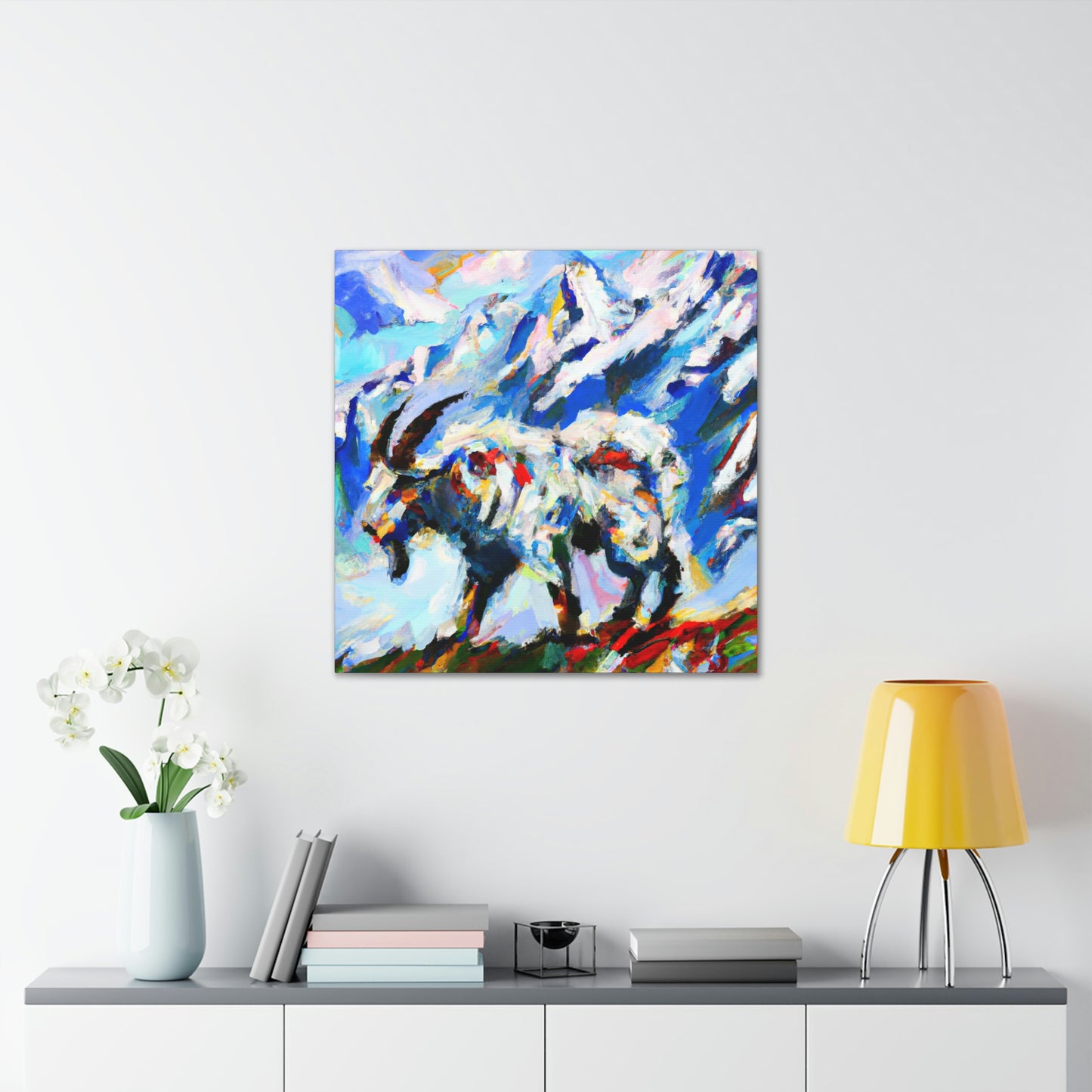 Mountain Goat Constellation - Canvas