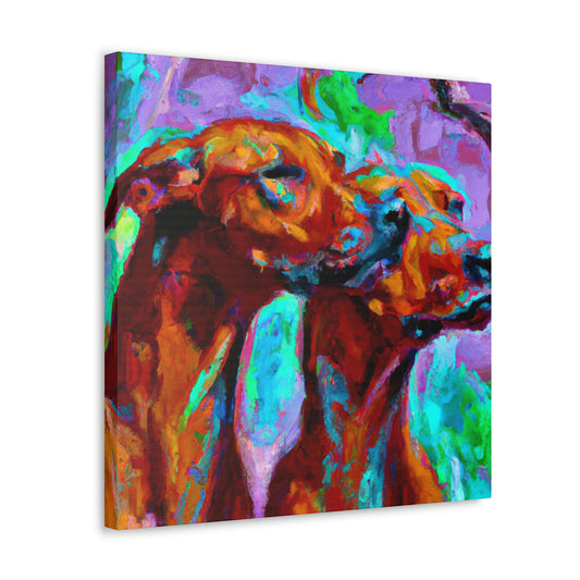 Rhodesian Ridgeback Reflection - Canvas