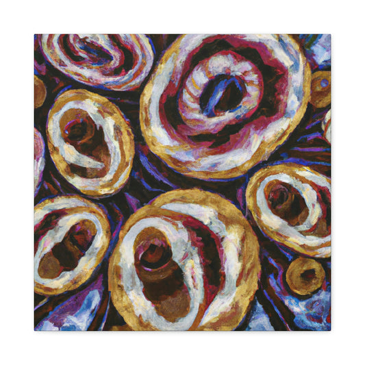 "Pastries In Colorful Hues" - Canvas