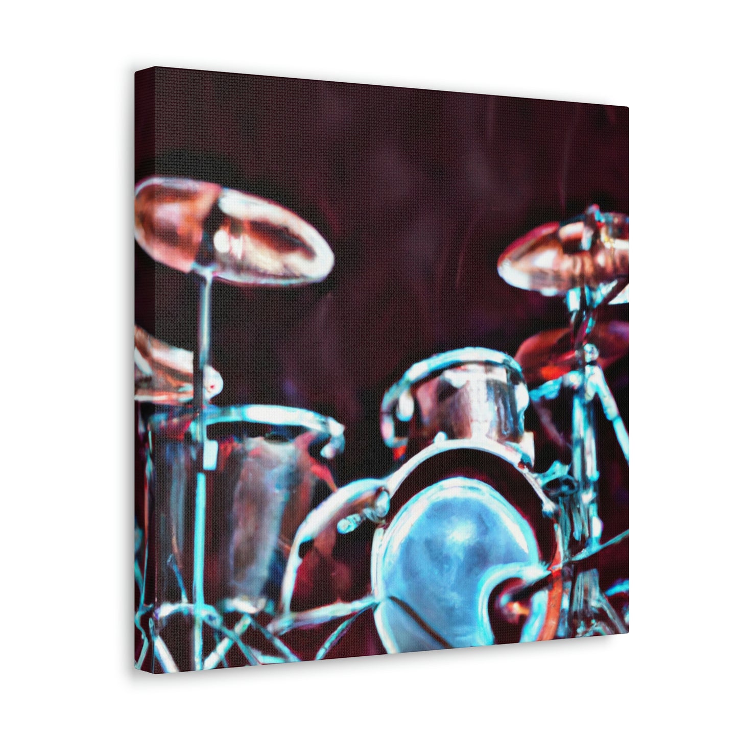 "Rock the Drum Set" - Canvas