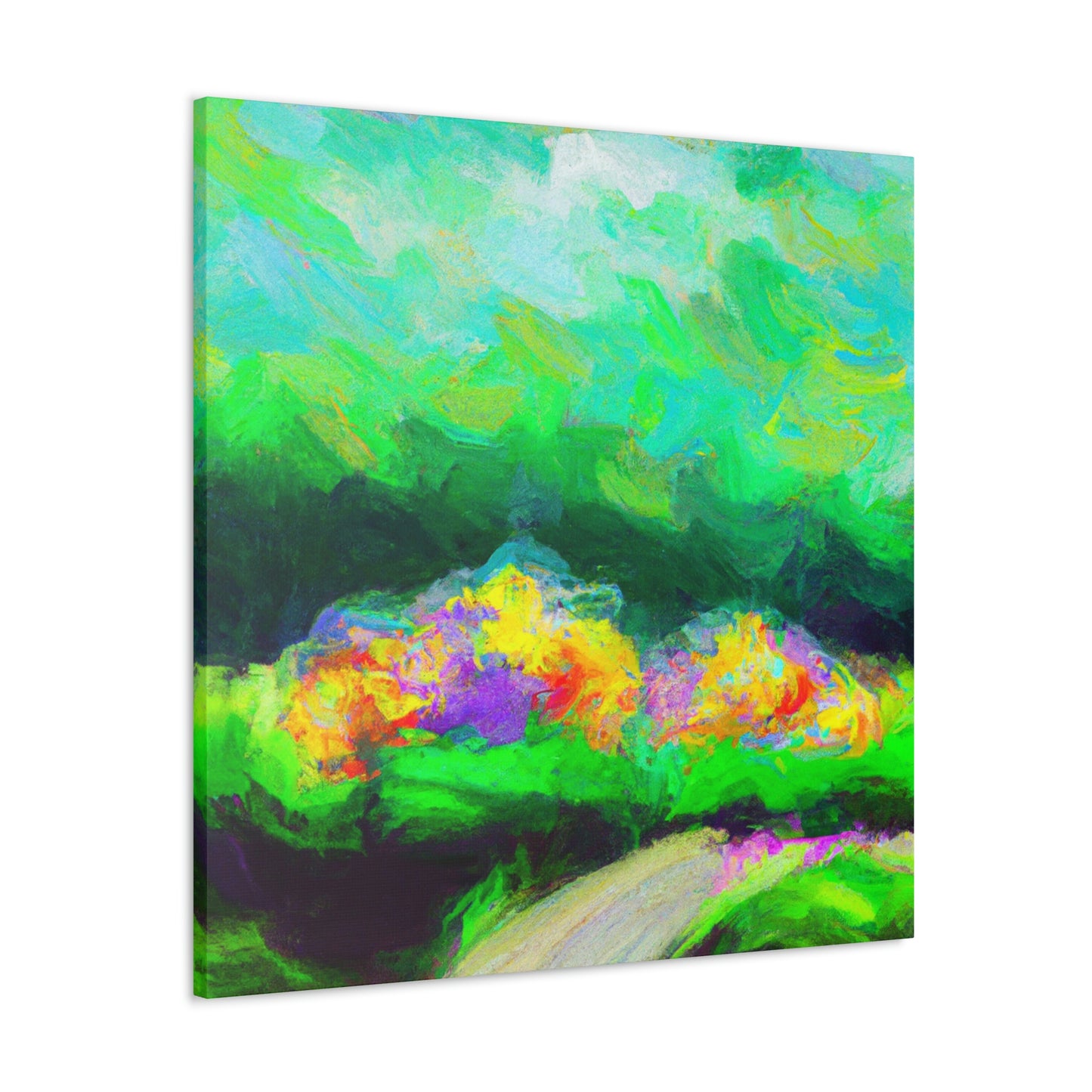 "Sunlit Luminous Joyous" - Canvas